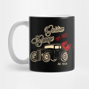 Custom Garage Hot Rod Mug